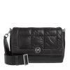 MICHAEL Michael Kors Lilah Medium Flap Crossbody Black Crossbody Bag