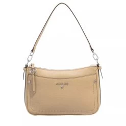 MICHAEL Michael Kors Jet Set Charm Medium Top-Zip Pochette Crossbody Camel Pochette