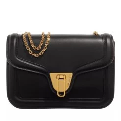 Coccinelle Marvin Twist Noir Crossbody Bag