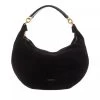 Coccinelle Maelody Suede Noir/Noir Hobo Bag