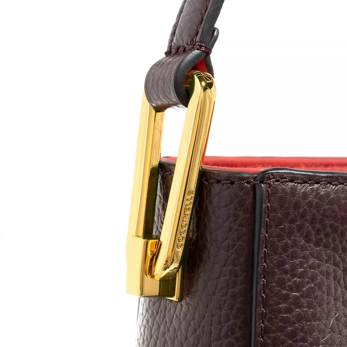 Coccinelle Liya Cola/Cranberry Hobo Bag – Bild 5