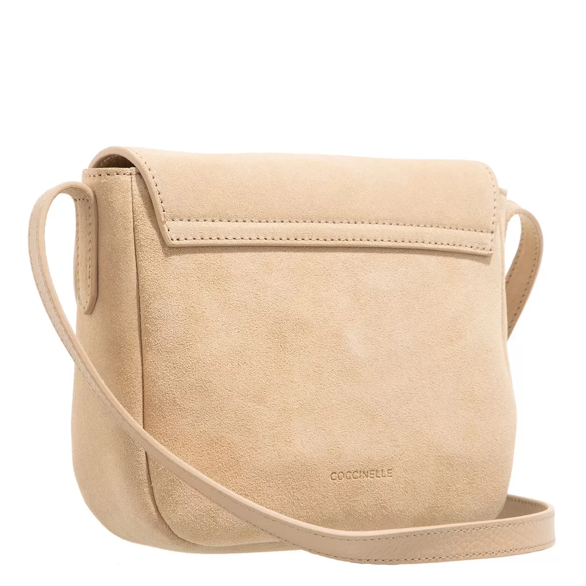Coccinelle Arlettis Suede Toasted Crossbody Bag – Bild 4