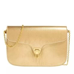 Coccinelle Beat Rock Golden Crossbody Bag
