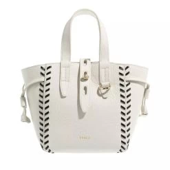 Furla Net Mini Tote Marshmallow Nero Tote