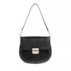 Furla Club 2 S Crossbody Nero Saddle Bag