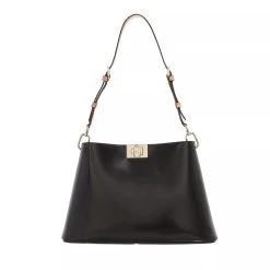 Furla Fleur M Shoulder Bag Nero Crossbody Bag