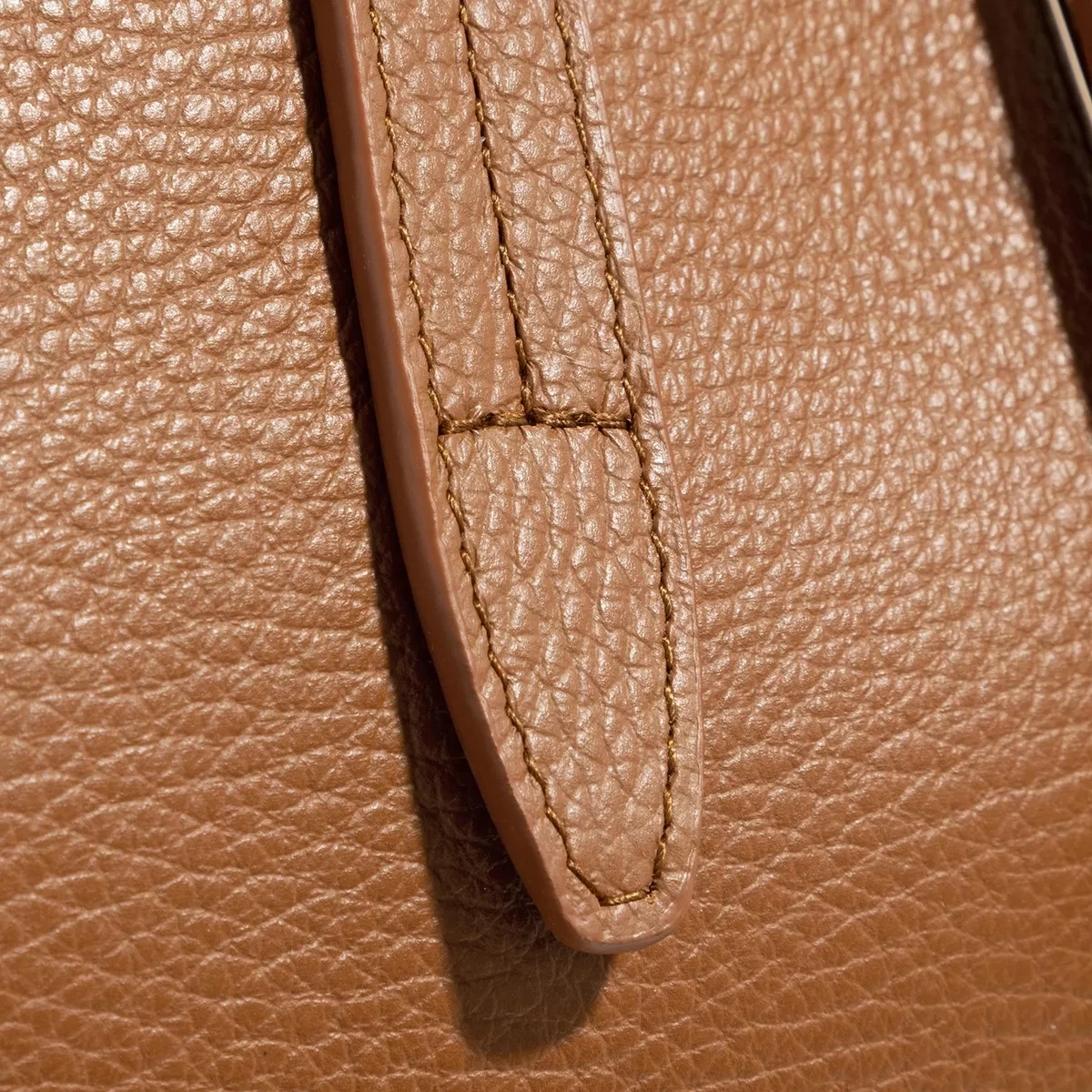 Furla Net M Tote 29 - Vitello St.Eracle Cognac Shopper – Bild 4