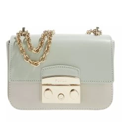 Furla Metropolis Mini Crossbody Felce Perla Marmo Crossbody Bag