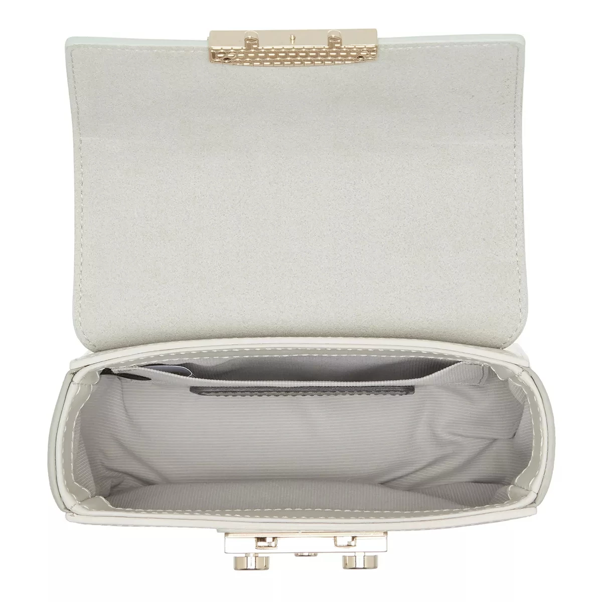 Furla Metropolis Mini Crossbody Felce Perla Marmo Crossbody Bag – Bild 5