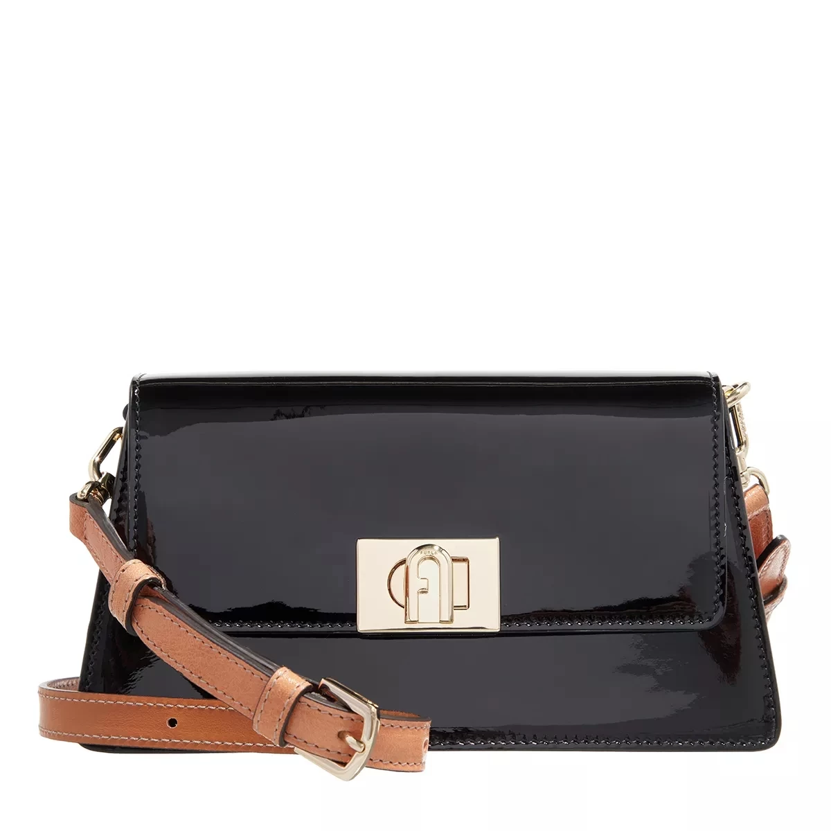 Furla Zoe Mini Shoulder Bag Nero Minitasche