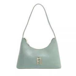 Furla Diamante Mini Shoulder Bag Mineral Green Hobo Bag