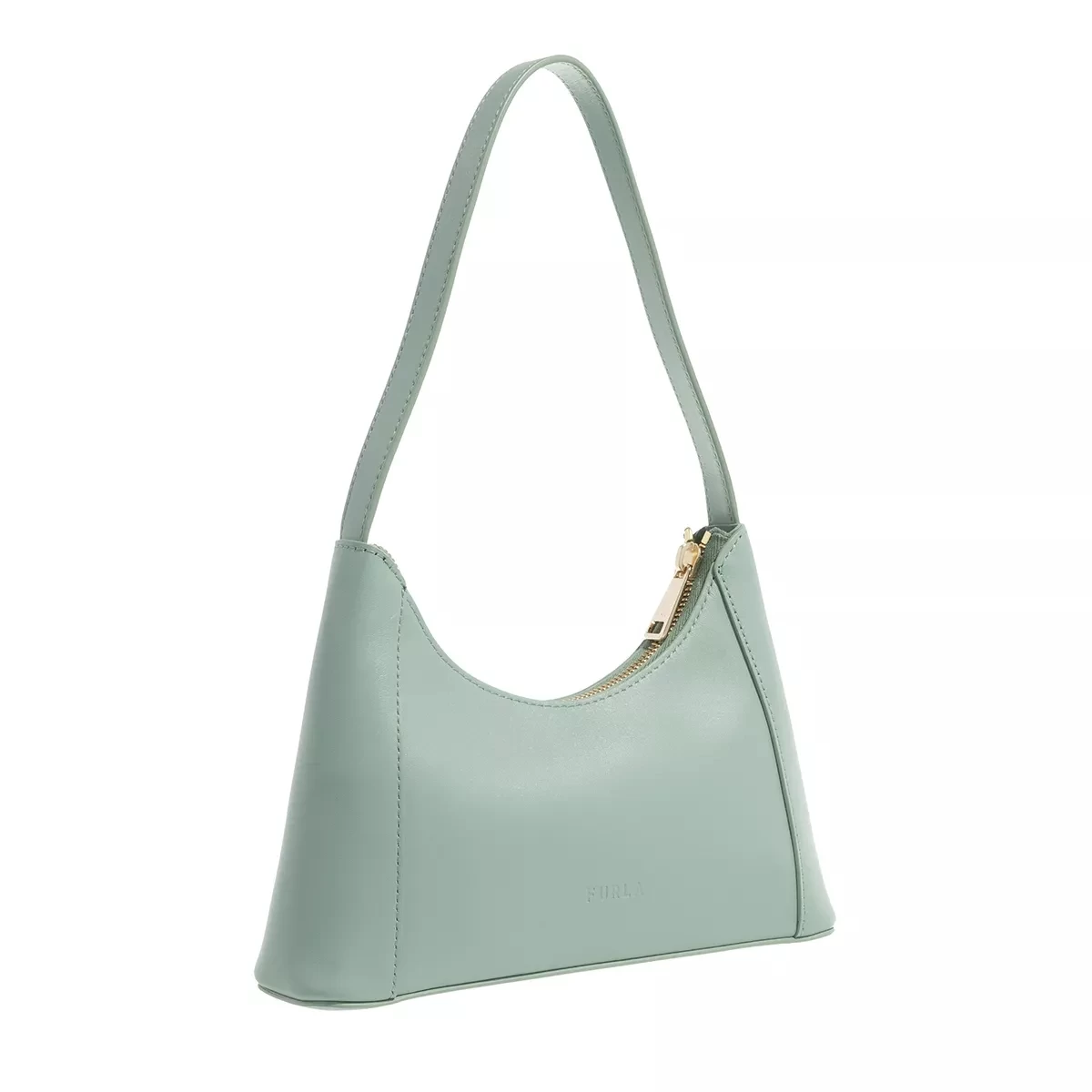 Furla Diamante Mini Shoulder Bag Mineral Green Hobo Bag – Bild 3