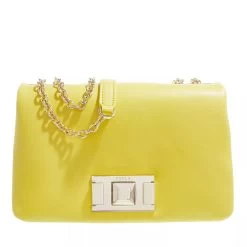 Furla Lulu Mini Crossbody Canary Crossbody Bag