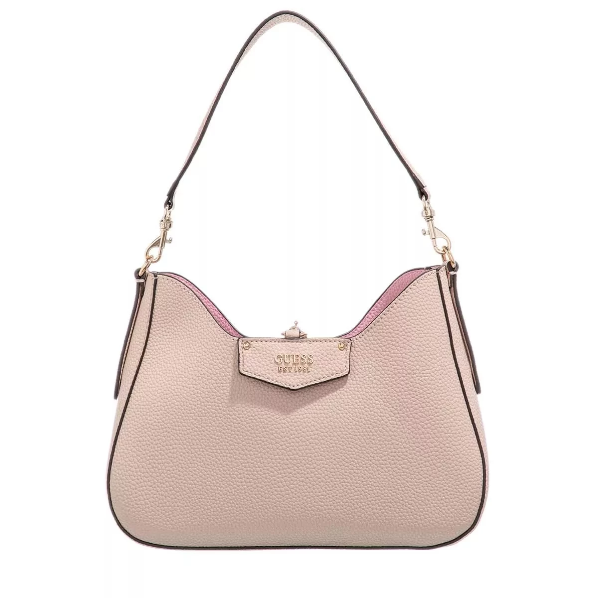 Guess Eco Brenton Hobo Almond Hobo Bag