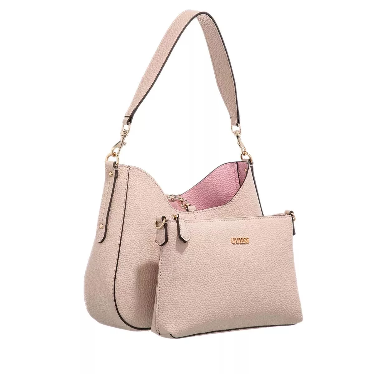 Guess Eco Brenton Hobo Almond Hobo Bag – Bild 3