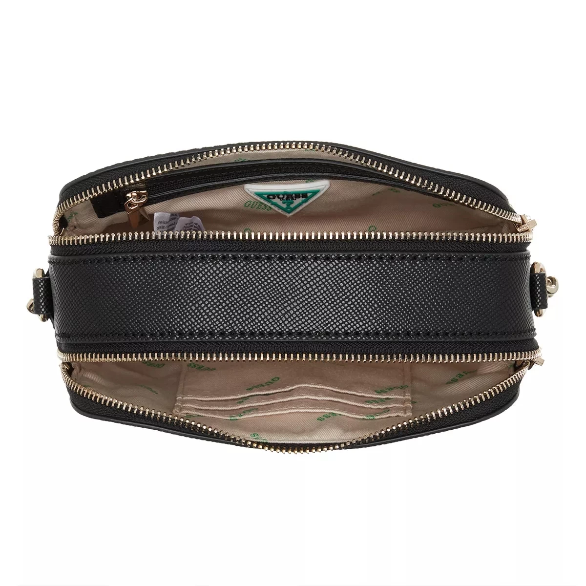 Guess Eco Alexie Crossbody Camera Black Camera Bag – Bild 5