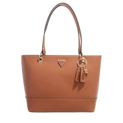 Guess Eco Alexie Elite Tote Cognac Tote