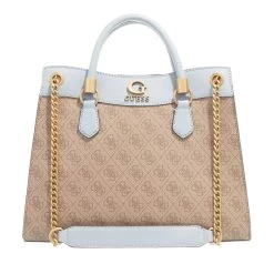 Guess Nell Logo Girlfriend Latte Logo/Slate Shopper