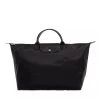 Longchamp Travel Bag L Black Weekender