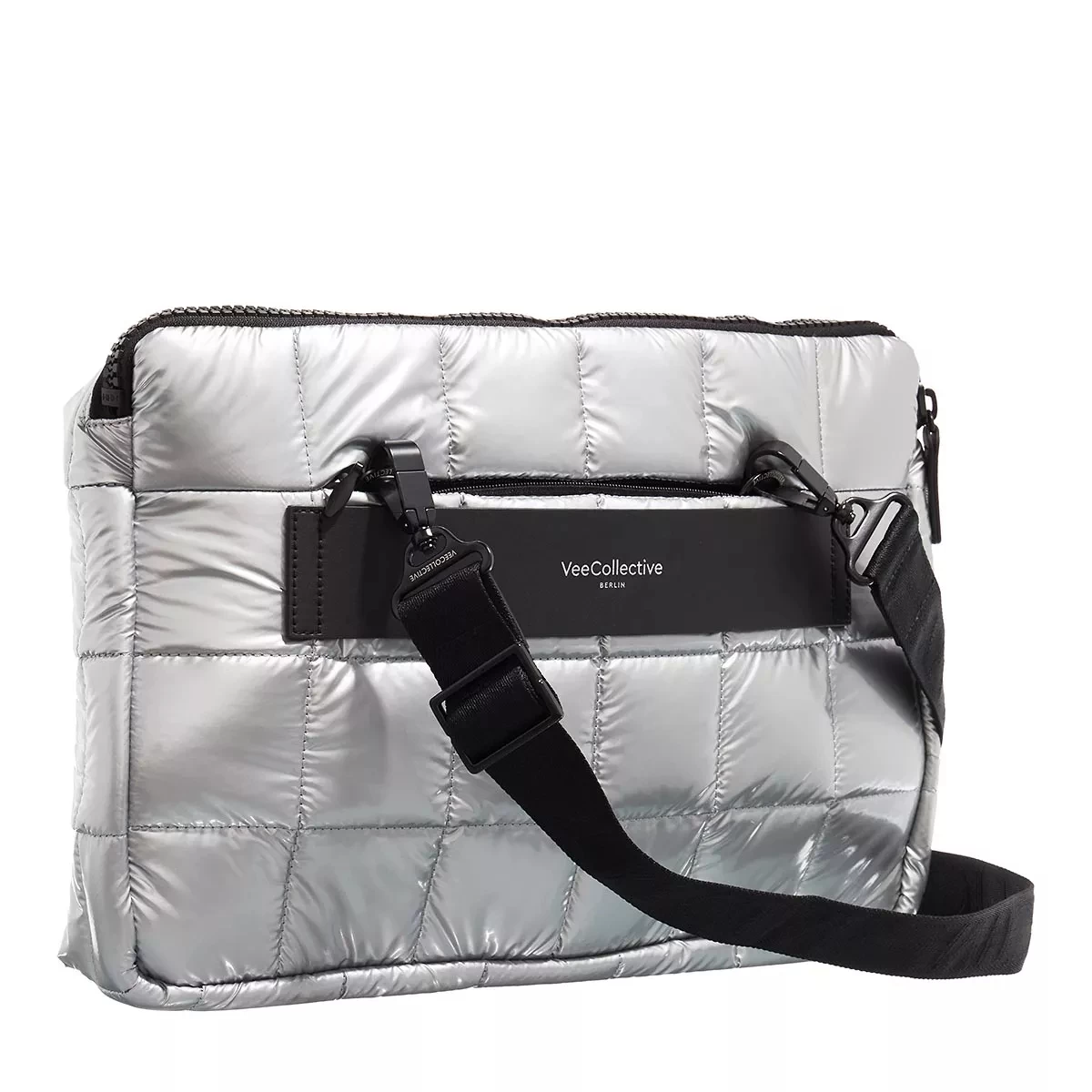 Porter Pouch Silver Metallic Laptoptasche – Bild 4
