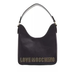 LOVE MOSCHINO Little Studs Nero Hobo Bag
