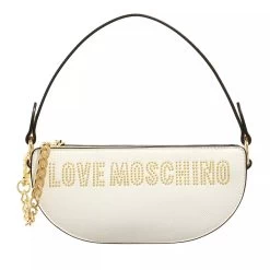 LOVE MOSCHINO Little Studs Bianco Crossbody Bag