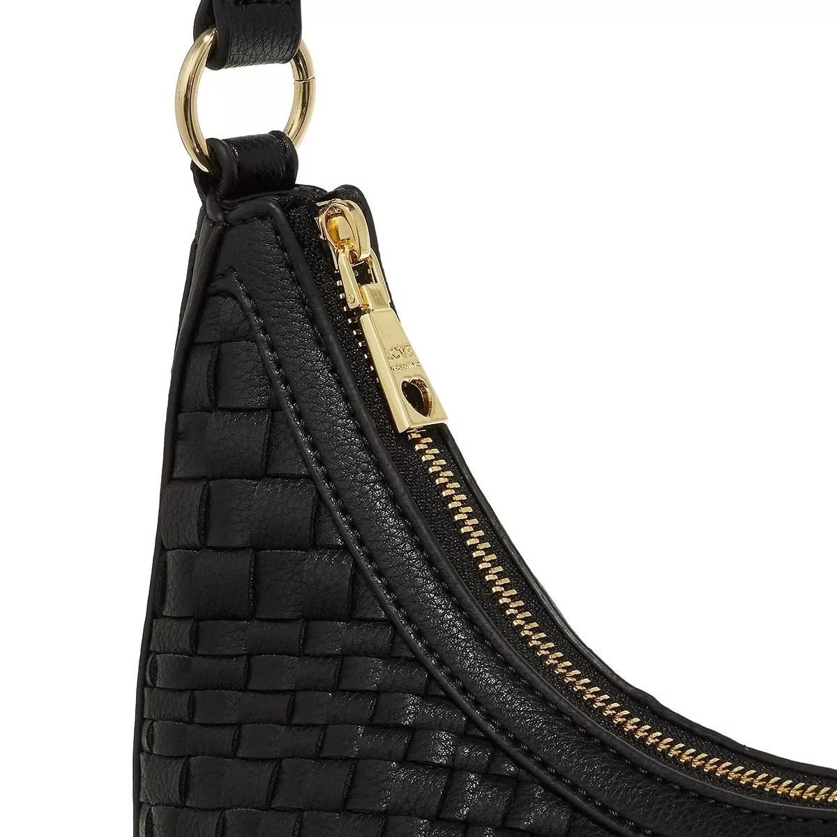 LOVE MOSCHINO Woven Nero Hobo Bag – Bild 4