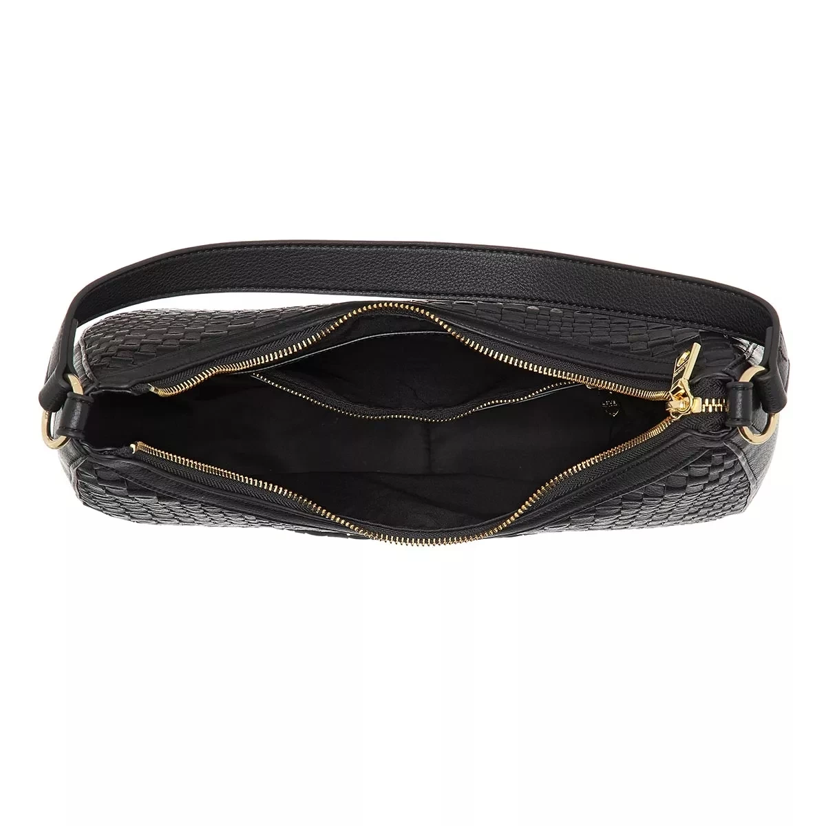 LOVE MOSCHINO Woven Nero Hobo Bag – Bild 5