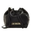 LOVE MOSCHINO Chain Items Nero Bucket Bag