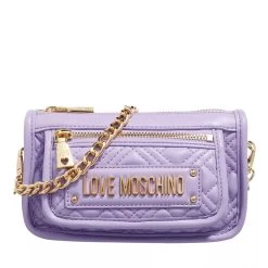 LOVE MOSCHINO Quilted Bag Lilla Minitasche
