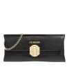 LOVE MOSCHINO Suitcase Lock Nero Clutch
