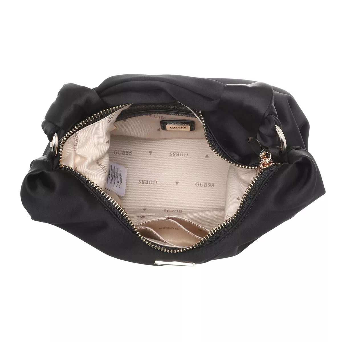 Guess Velina Hobo Black Hobo Bag – Bild 5