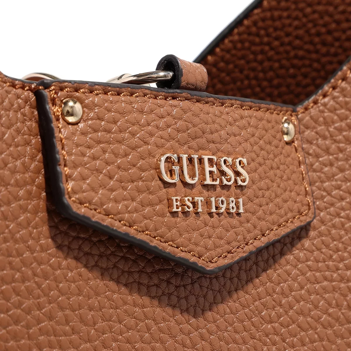 Guess Eco Brenton Hobo Caramel Hobo Bag – Bild 5