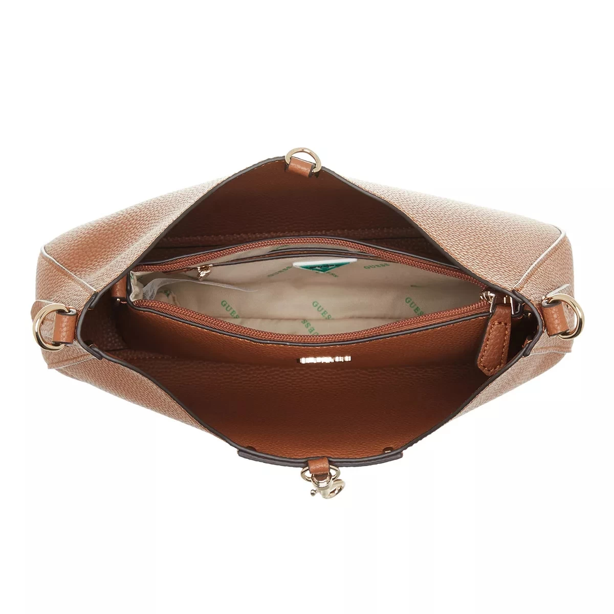 Guess Eco Brenton Hobo Caramel Hobo Bag – Bild 6