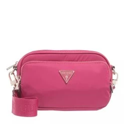 Guess Eco Gemma Crossbody Camera Magenta Camera Bag