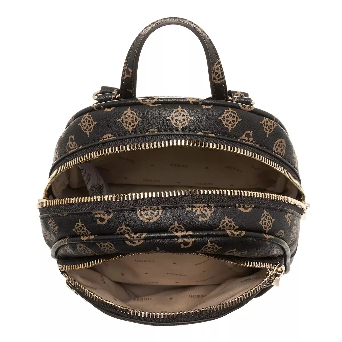 Guess Manhattan Backpack Mocha Logo Rucksack – Bild 5