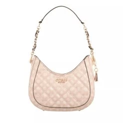 Guess Abey Small Hobo Light Rose Logo Hobo Bag