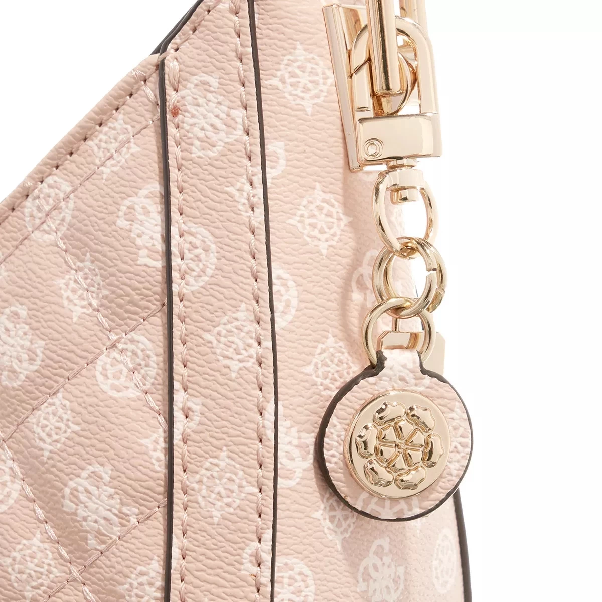 Guess Abey Small Hobo Light Rose Logo Hobo Bag – Bild 4