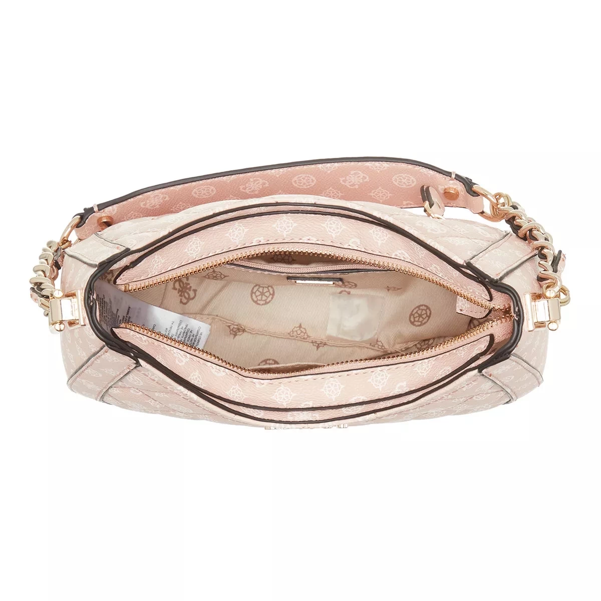 Guess Abey Small Hobo Light Rose Logo Hobo Bag – Bild 5