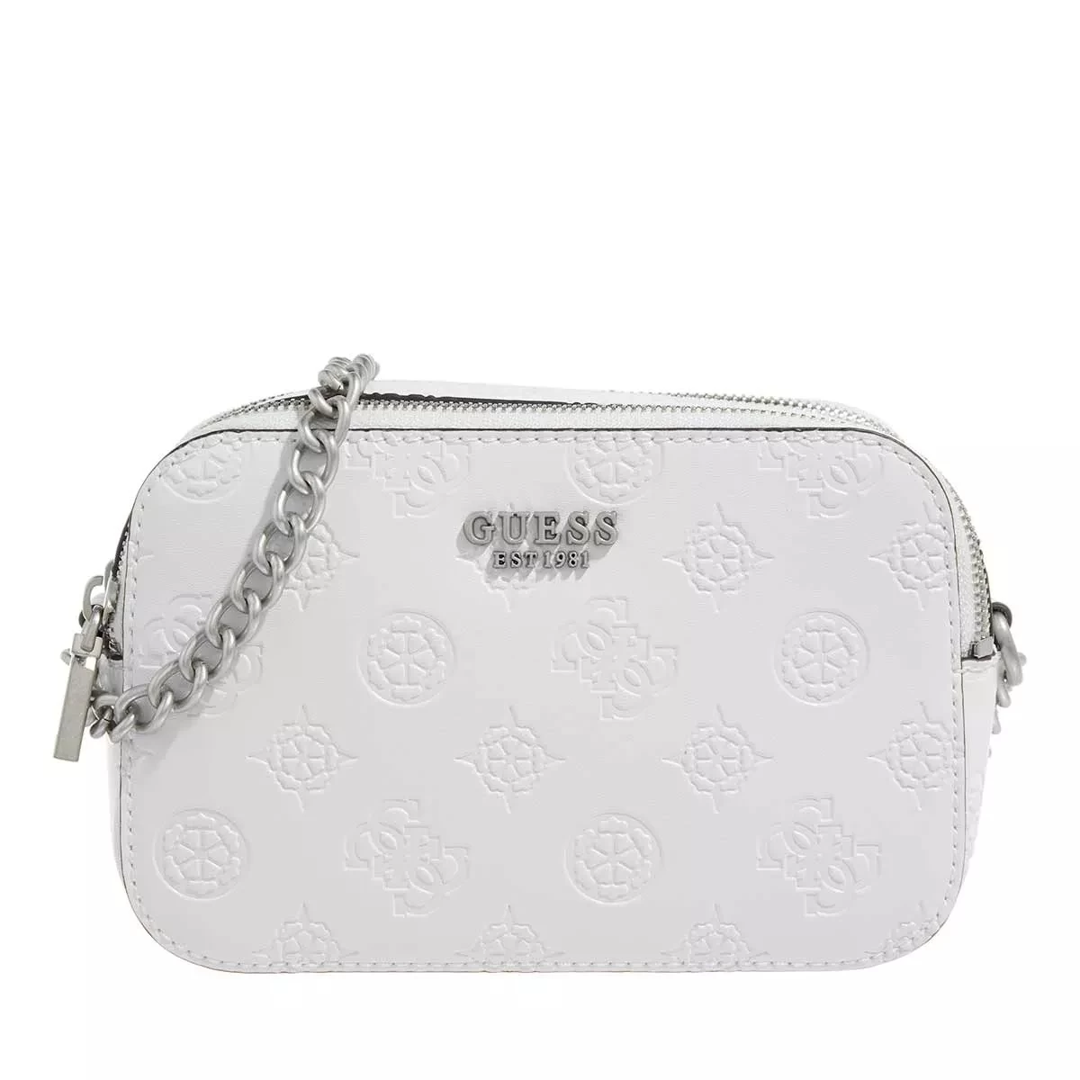 Guess Galeria Camera Bag White Camera Bag