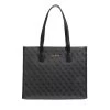 Guess Silvana Girlfriend Tote Coal Logo Shopper