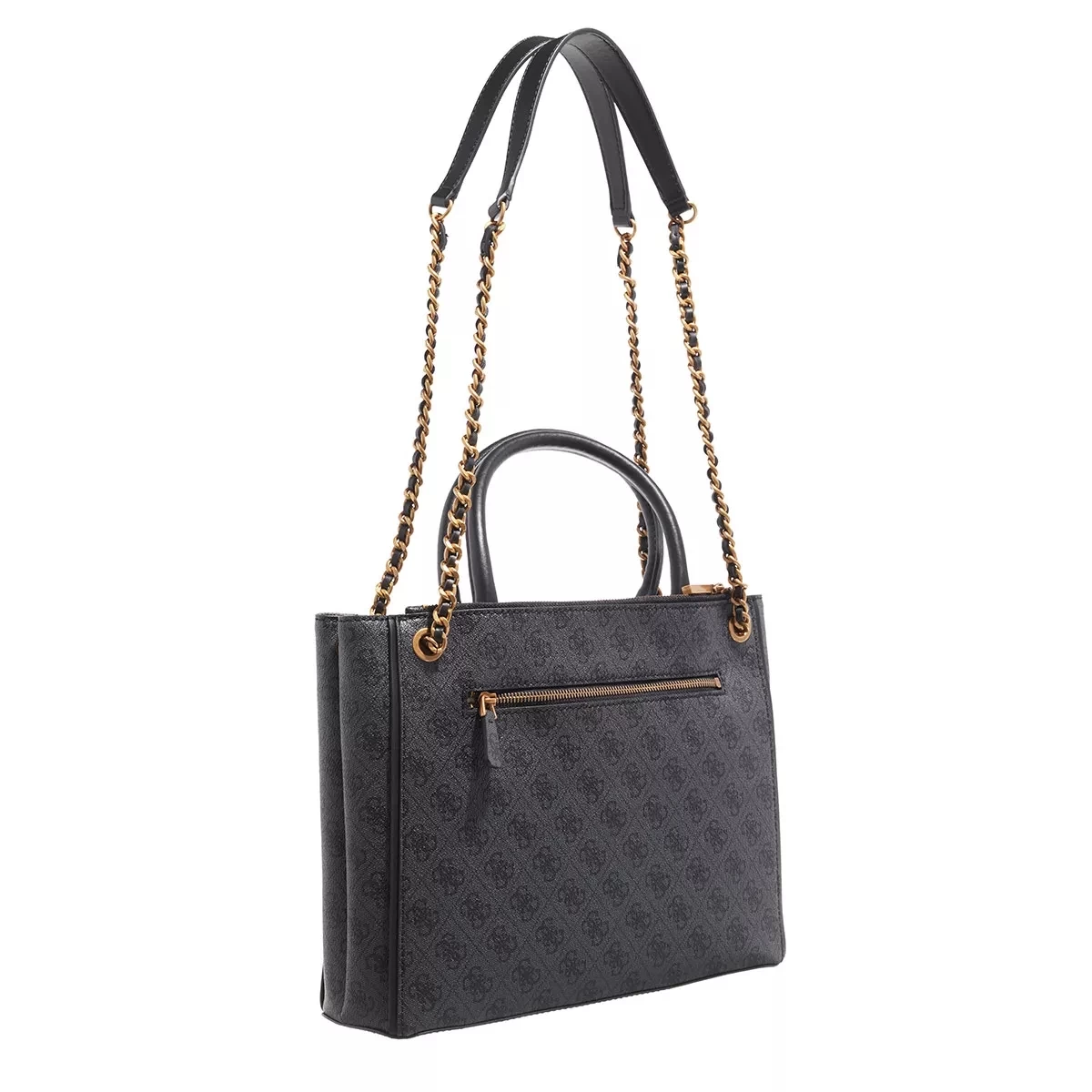 Guess Izzy High Society Carryall Coal Logo Tote – Bild 4