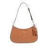 Guess Noelle Top Zip Shoulder Bag Light Cognac Hobo Bag