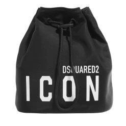 DSQUARED2 Icon Bucket Bag Black Bucket Bag