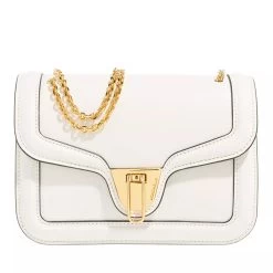 Coccinelle Marvin Twist Coconut Milk Crossbody Bag