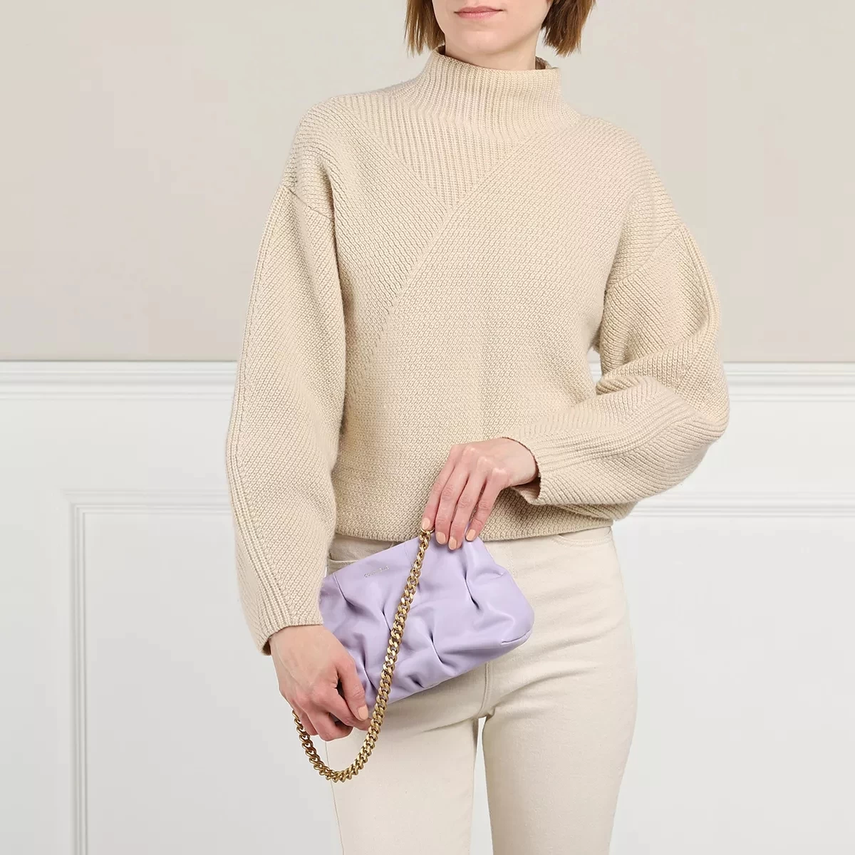 Coccinelle Ophelie Goodie Lavender Crossbody Bag – Bild 4