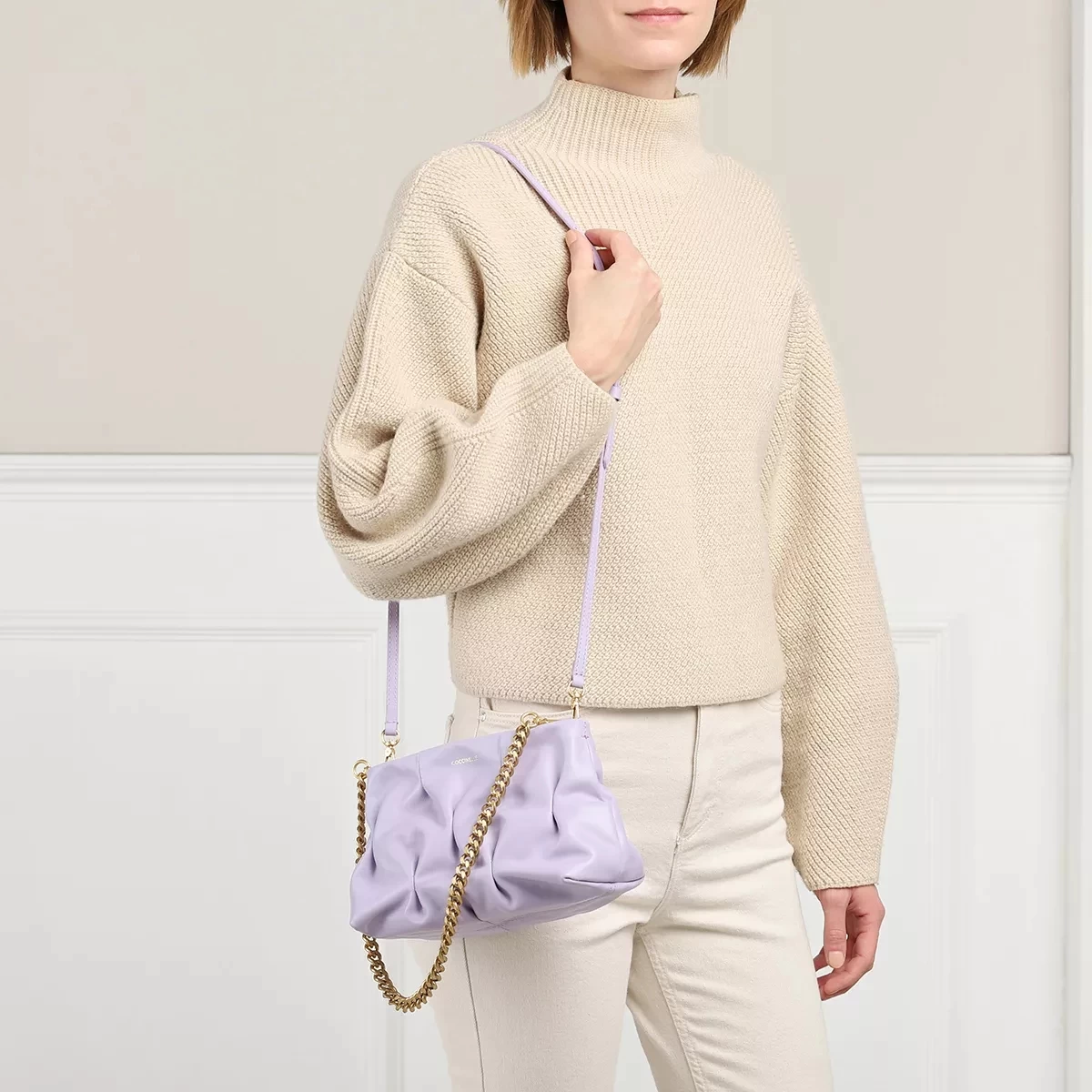Coccinelle Ophelie Goodie Lavender Crossbody Bag – Bild 3