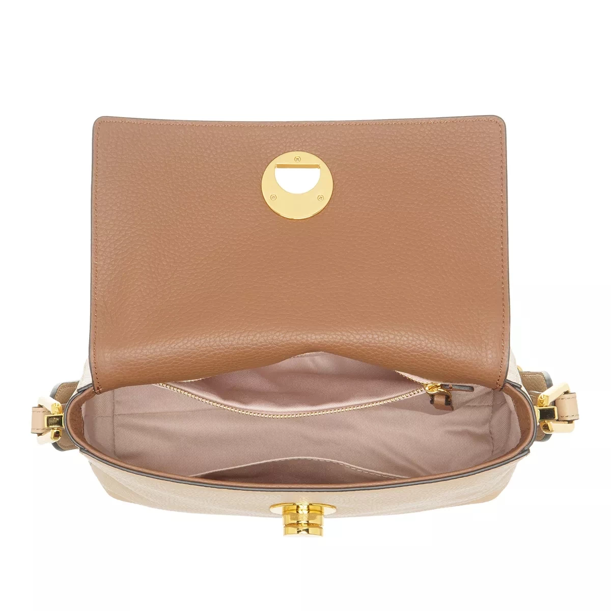 Coccinelle Liya Toasted/Brule Crossbody Bag – Bild 5