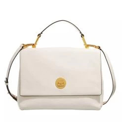 Coccinelle Liya Coco Milk/Toast Satchel