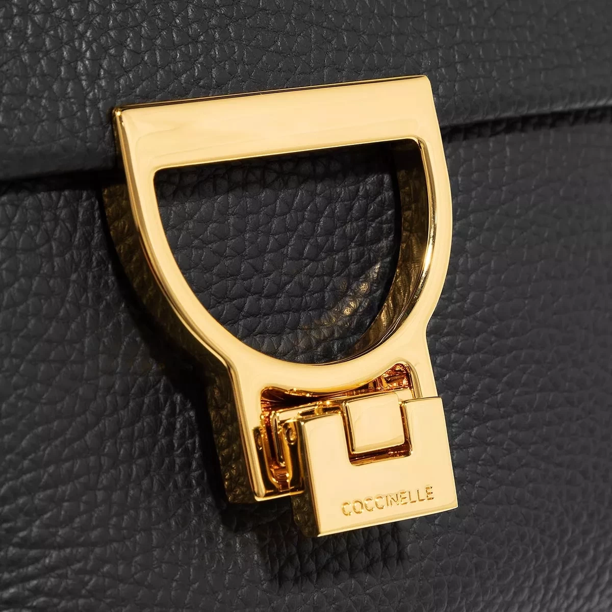 Coccinelle Arlettis Noir Satchel – Bild 4